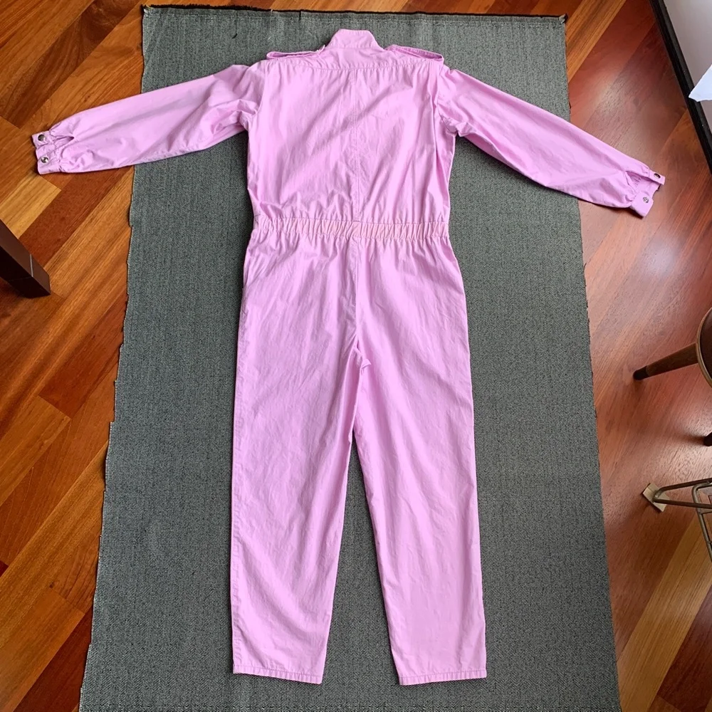 Jumpsuit Pastel Purple Vintage Coveralls for Junior Girls - Picture 8 of 17